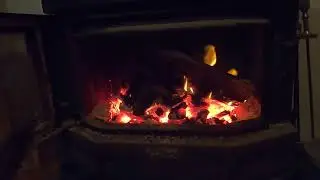 Charcoal and fire