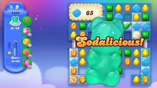 5 Levels || Candy Crush soda Level 1410 - 1415 || no hack no hack #candy #game