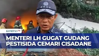 Limbah Kimia Gudang Pestisida Cemari Sungai Cisadane, Menteri LH Layangkan Gugatan | BU