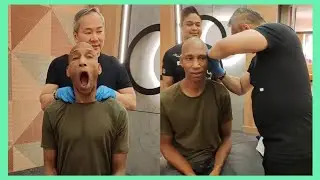 Chris Leong Treatment Neck Problems😱