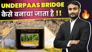 Step-by-Step Construction Process of Underpass Bridge | Why We Construct Underpass Bridge