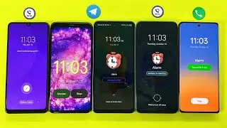 Alarm Clock + Timer + Fake + Telegram Incoming Outgoing Call Pixel, Samsung, Realme, Huawei, TECNO