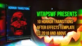 Halloween Horror Transitions After Effects Template Videohive 28775570