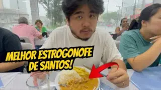 NOS DESPEDIMOS DE SANTOS COM O MELHOR ESTROGONOFE DA CIDADE