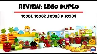 REVIEW (em Portugu&ecirc;s): LEGO&reg; DUPLO 10981 ,10982,10983 e 10984  - Ciclo dos produtos org&acirc;nicos
