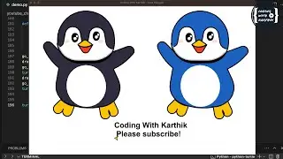 Cute Penguin 😍   Python Turtle amazing graphics   35  😻 | Latest graphics 2024 | Python Turtle | New