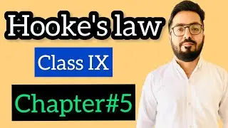 What Is Hooke's law? | Forces And Matter | Class IX | Chapter#5 | Physics