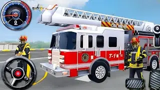 Fire Truck City Rescue Simulator - US Emergency 911 Ambulance Driving 3D - Android Gameplay part -7