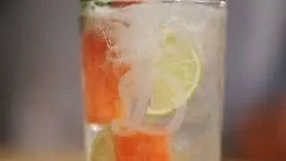 The New Watermelon, Lime & a Hint of Mint Vodka Cocktail