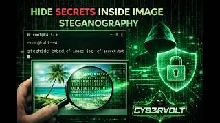 🔐 Hide Secrets Inside Images | Steganography