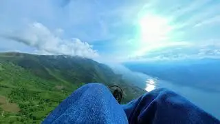 Gleitschirm SIV Gardasee 2023 | Flug 3 | Weststart | Steilspirale | Klapper | Trudeln | Arschbombe