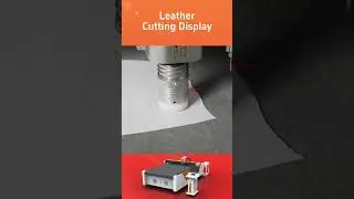 PU leather - Leather and fur industry CNC cutting machine