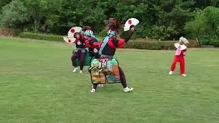 朴ノ木沢念仏剣舞　第57回北上みちのく芸能まつり　2018/8/4
