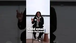 Investor shares a GREAT cold email example