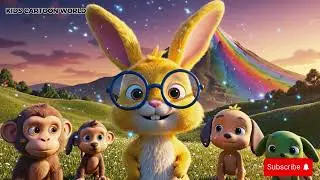 One Small Step, One Big Dream 🐰🌈 | Inspirational Baby Animals Adventure | Kids Cartoon World