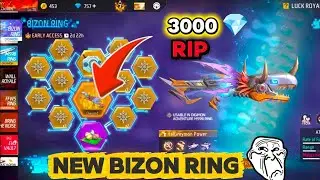 NEW BIZON RING EVENT 🙀😭 #freefire 