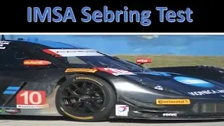 IMSA Weathertech Testing Sebring 2016 paddock