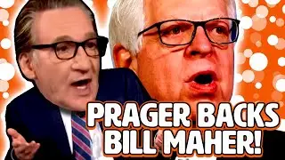 Prager EMBRACES Neoliberal Bill Maher in his FEAR of modern society! (Has The Left gone too far?!)