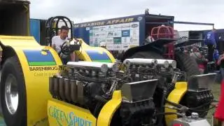 Tractorpulling Cadzand 2010 : Green spirit 6 schakel test