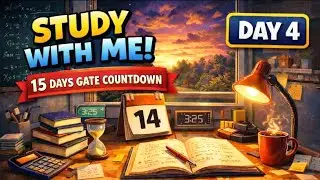 Pomodoro Live | Focus Session | Day 4 | Study with me | Session 1