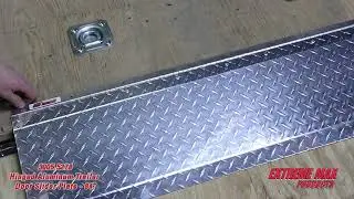 3005.5278 Hinged Aluminum Trailer Door Slider Plate - 84