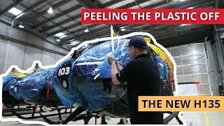 Снятие пластика с вертолета H135 &laquo;Juno&raquo; 🚁