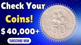 Malaysia Old Coins Value 💎 How Much Is 50 Sen 2010 Rare Coin Worth? | Coin Spyder