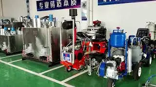 🚧 Welcome to Our Road Marking Machine Showroom! 🚧