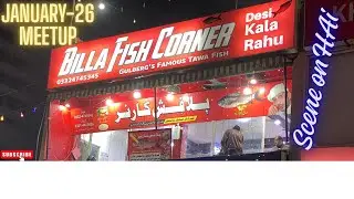 Eating at BILLA FISH CORNER in Gulberg Lahore! (Was it worth it?) |billa fish point gulberg 2