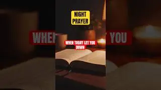 Release Your Disappointments to God Before Sleep | Joshua 1:9 #nightprayer