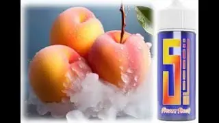 Eisaromen Pfirsich mit frische