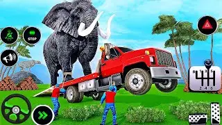 Wild Animal Transport Truck - Real Cargo Truck Zoo Farm Transport Driving - Android Gameplay