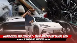 Bikin Pangling! Modifikasi BYD Sealion 7 tampil lebih agresif dan terproteksi Ala detailing brothers