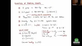 TRHW01 | Dr. Justin Lynd | Partial groups and higher Segal conditions