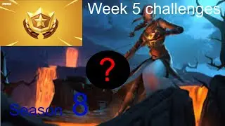 Fortnite Season 8 [week 5 challenges+loading screen]