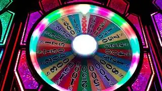 $5,000 spin hit on $5 Wheel of Fortune at the Beau Rivage.