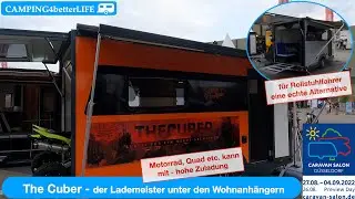 Caravan-Salon 2022: The Cuber - der Lademeister I Motorrad, Quad  I Version mit Rollstuhlrampe