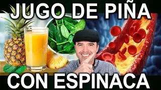 JUGO DE PIÑA CON ESPINACA EN AYUNAS - Para Que Sirve, Beneficios Y Contraindicaciones Para Tu Salud