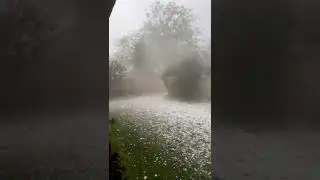 Hailstorm | April 16th. 2025 Islamabad | Pakistan #viralvideo #trending #climatechange #weather