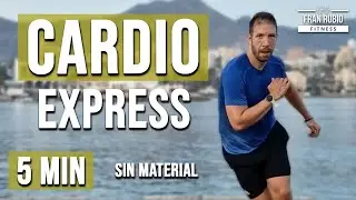▪︎CARDIO express | 5´Quema calorías con estos 9 ejercicios | Sin material