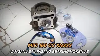 UNBOXING & CARA PASANG BEARING NOKEN AS YANG BAIK DAN BENAR‼️MIO 160 CC