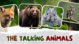 The Talking Animals 🦊🐻🐇 | Moral Story for Kids 🦉
