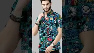 printed casual shirt for men ||#ytshortsindia ||#ytshorts ||#2023fashiontrends