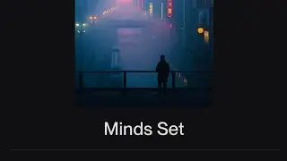 Minds Set| Dark Neon Freestyle Beat |  / Street Vibes