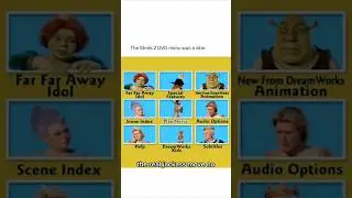 Shrek 2 DVD menu was a vibe!  #dvd #nostalgia #shrek #moviefan