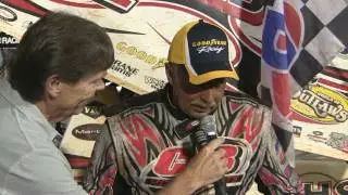 Williams Grove Speedway World of Outlaws Victory Lane 5-14-10
