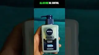 Nivea Men All-in-1 Oil control Face wash 💥 Reduce Pimples, Dark Spots, Acne