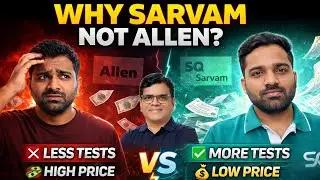 ALLEN se sasta ALLEN  se accha Test series !SARVAM | A G sir &hearts;️ #neet #pw #allen #major test series 