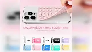 Review: Klearlook Silicone Double-Sided Suction Cup Phone Case Detachable Mount, Sticky Phone ...