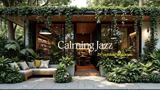 Calming Jazz Music in September | Street Corner Cafe, Tranquil Jazz for Relaxing Mood, Study & Focus